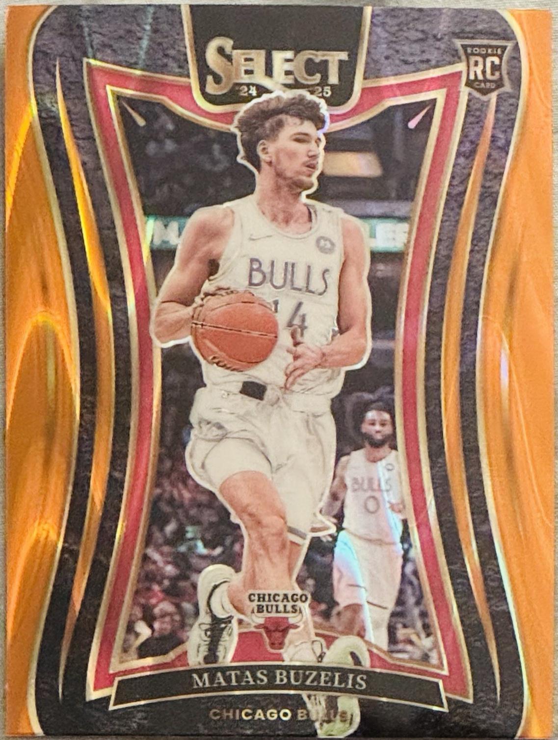 Matas Buzelis [Orange Flash Prizm] #384