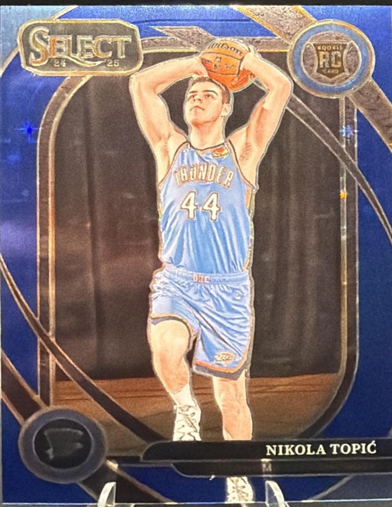 Nikola Topic [Blue Stars Prizm] #286