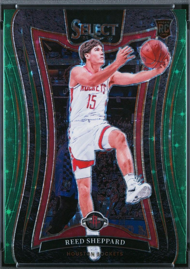 Reed Sheppard [Green Stars Prizm] #366