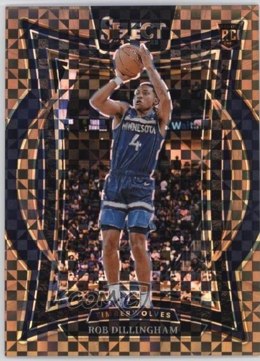 Rob Dillingham [Bronze Checker Prizm] #84