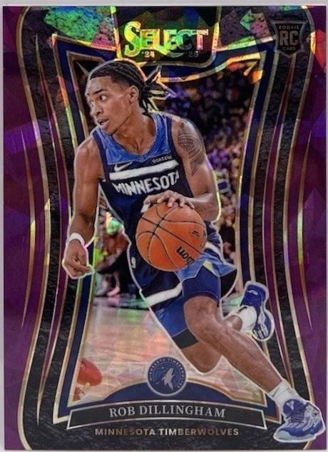 Rob Dillingham [Purple Cracked Ice Prizm] #392