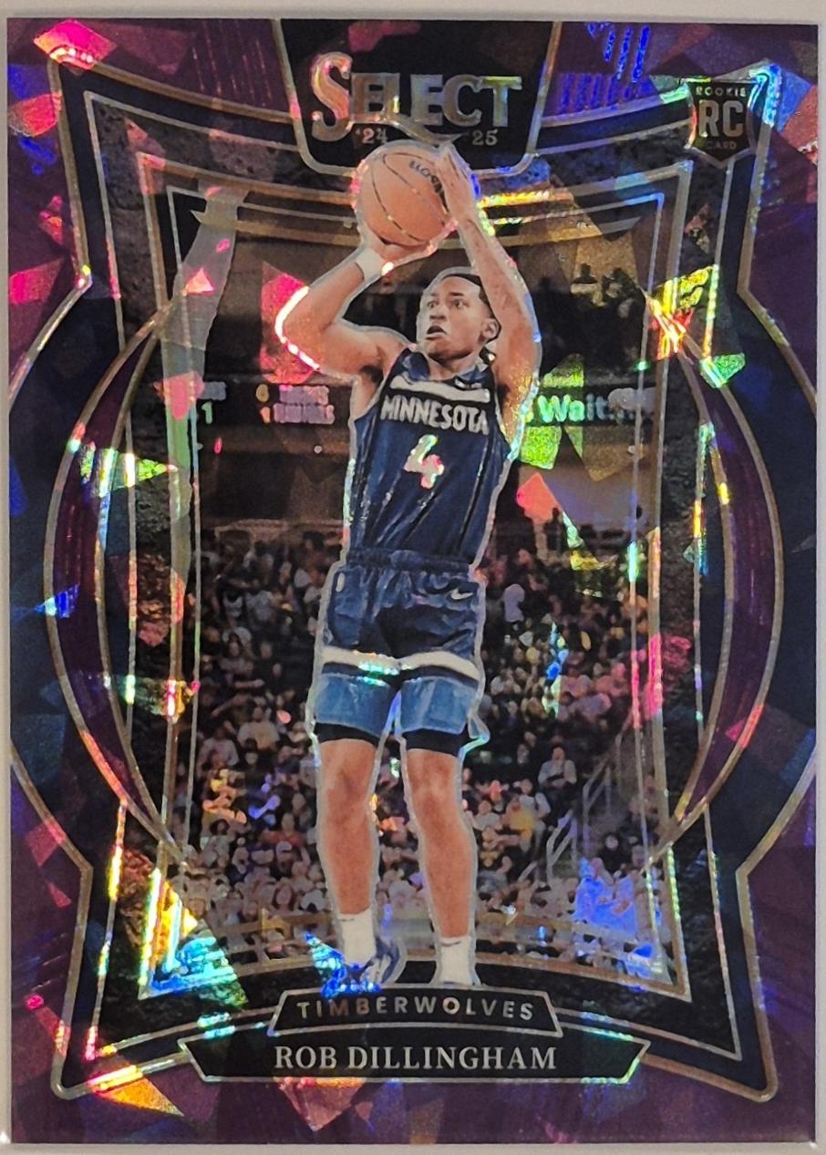 Rob Dillingham [Purple Cracked Ice Prizm] #84