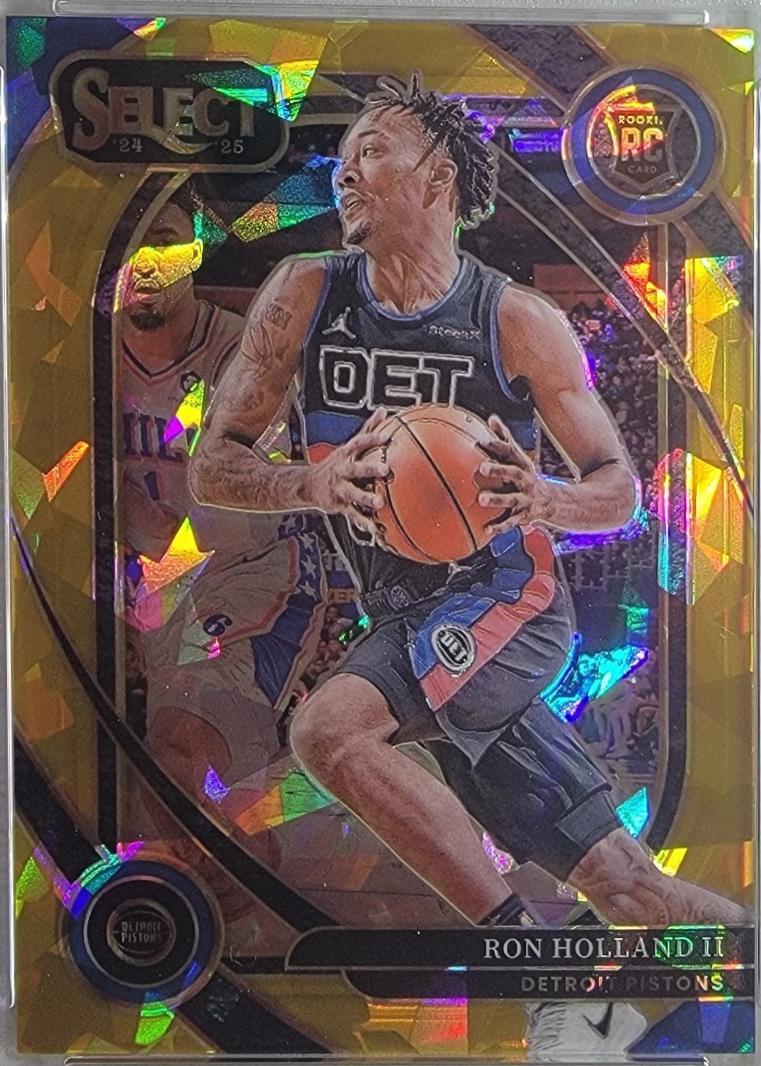 Ron Holland II [Gold Cracked ice Prizm] #275