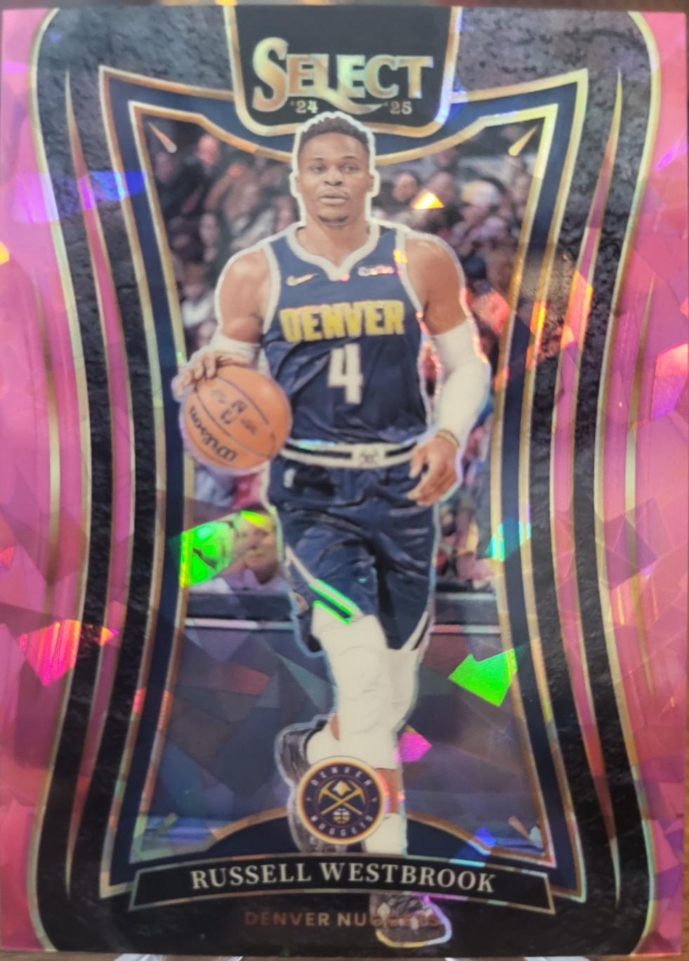 Russell Westbrook [Purple Cracked Ice Prizm] #311