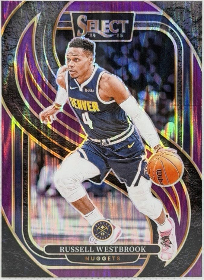 Russell Westbrook [Purple Flash Prizm] #104