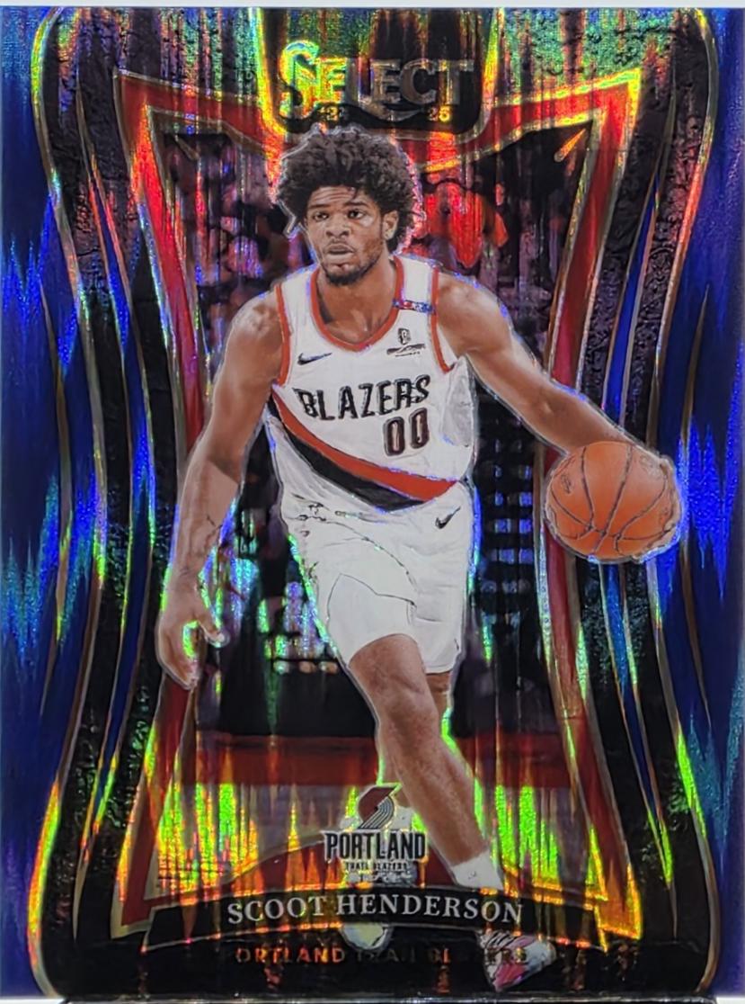Scoot Henderson [Blue Flash Prizm] #306