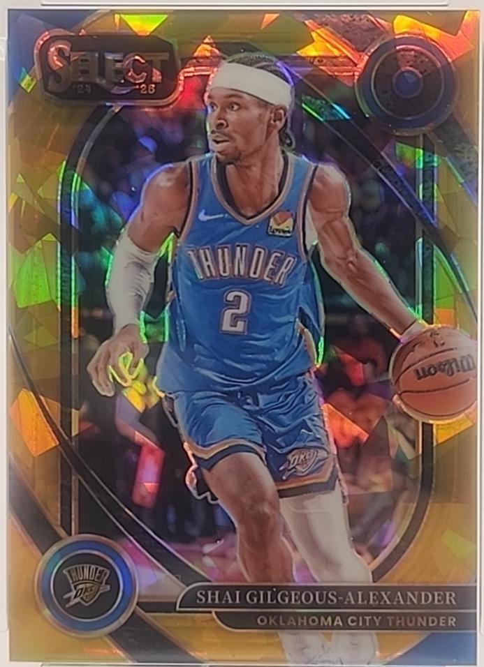 Shai Gilgeous-Alexander [Gold Cracked ice Prizm] #262