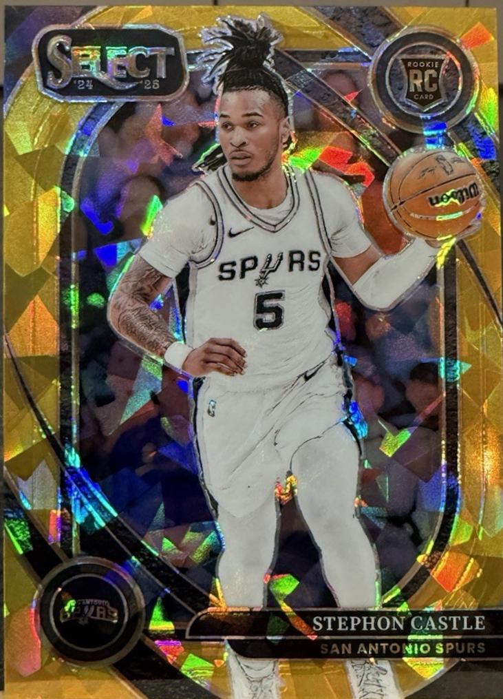 Stephon Castle [Gold Cracked ice Prizm] #292