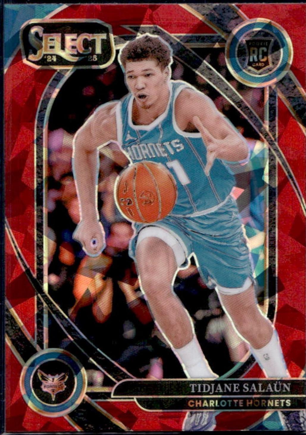 Tidjane Salaun [Red Cracked Ice Prizm] #293