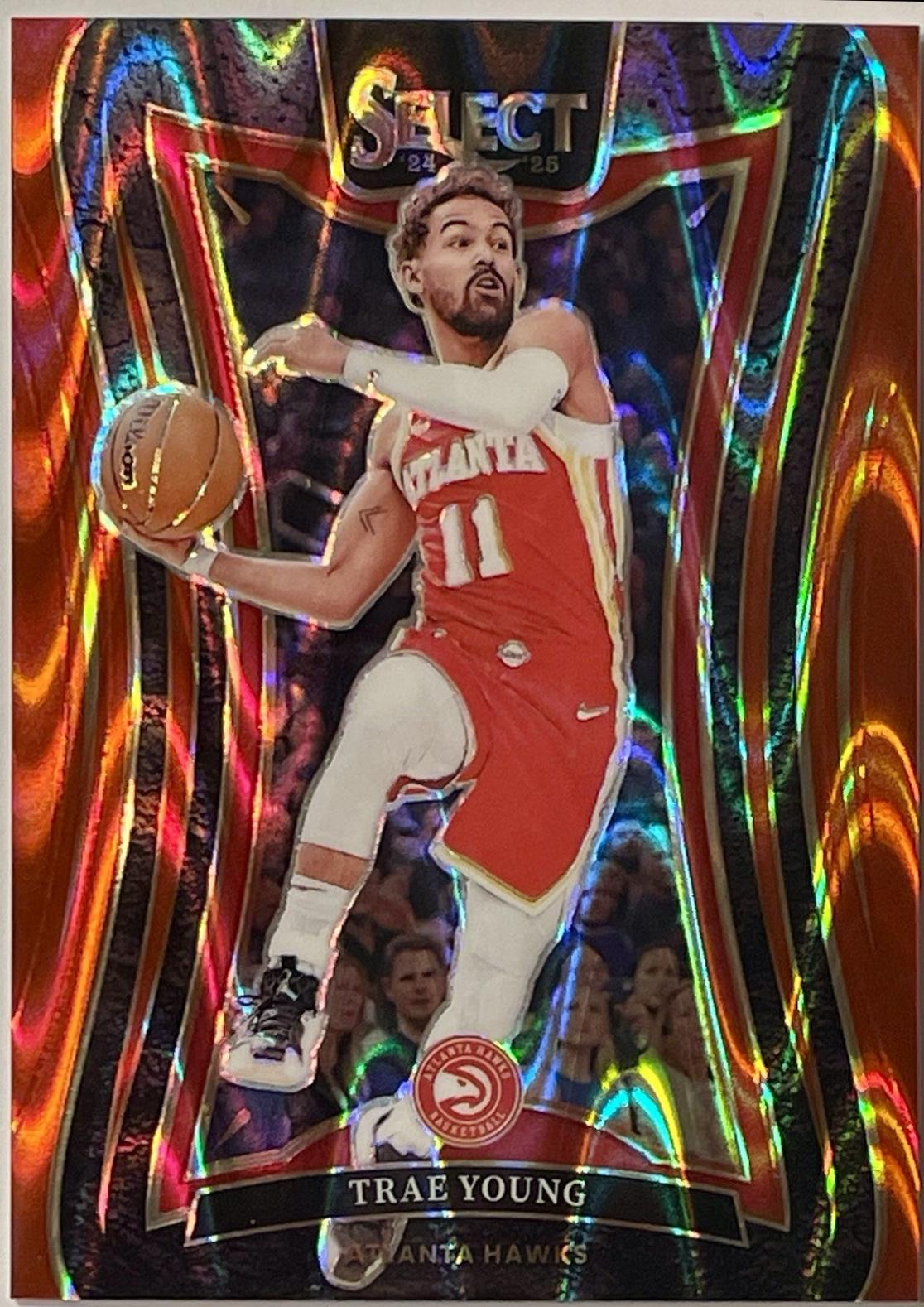 Trae Young [Red Tectonic Prizm] #341