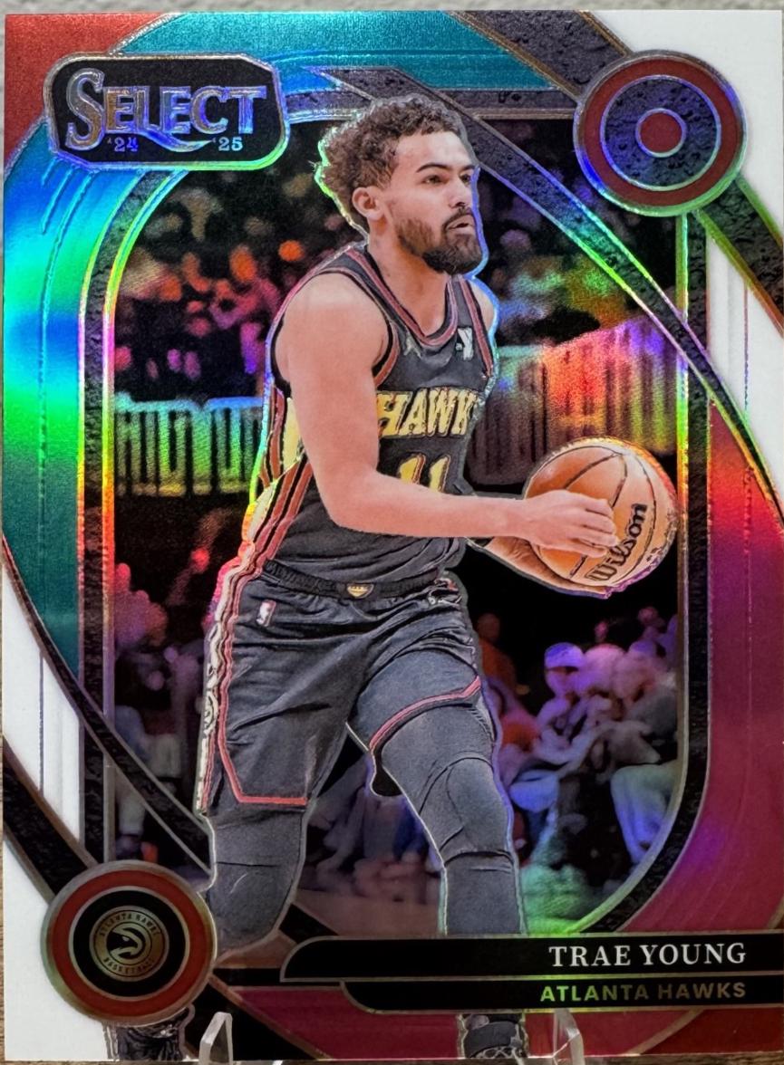 Trae Young [Teal White Pink Prizm] #223