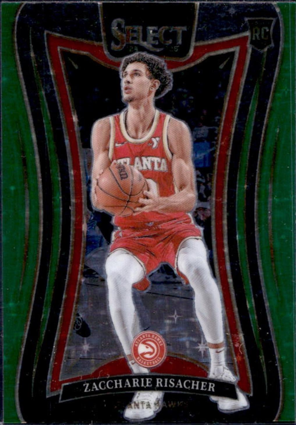 Zaccharie Risacher [Green Stars Prizm] #379
