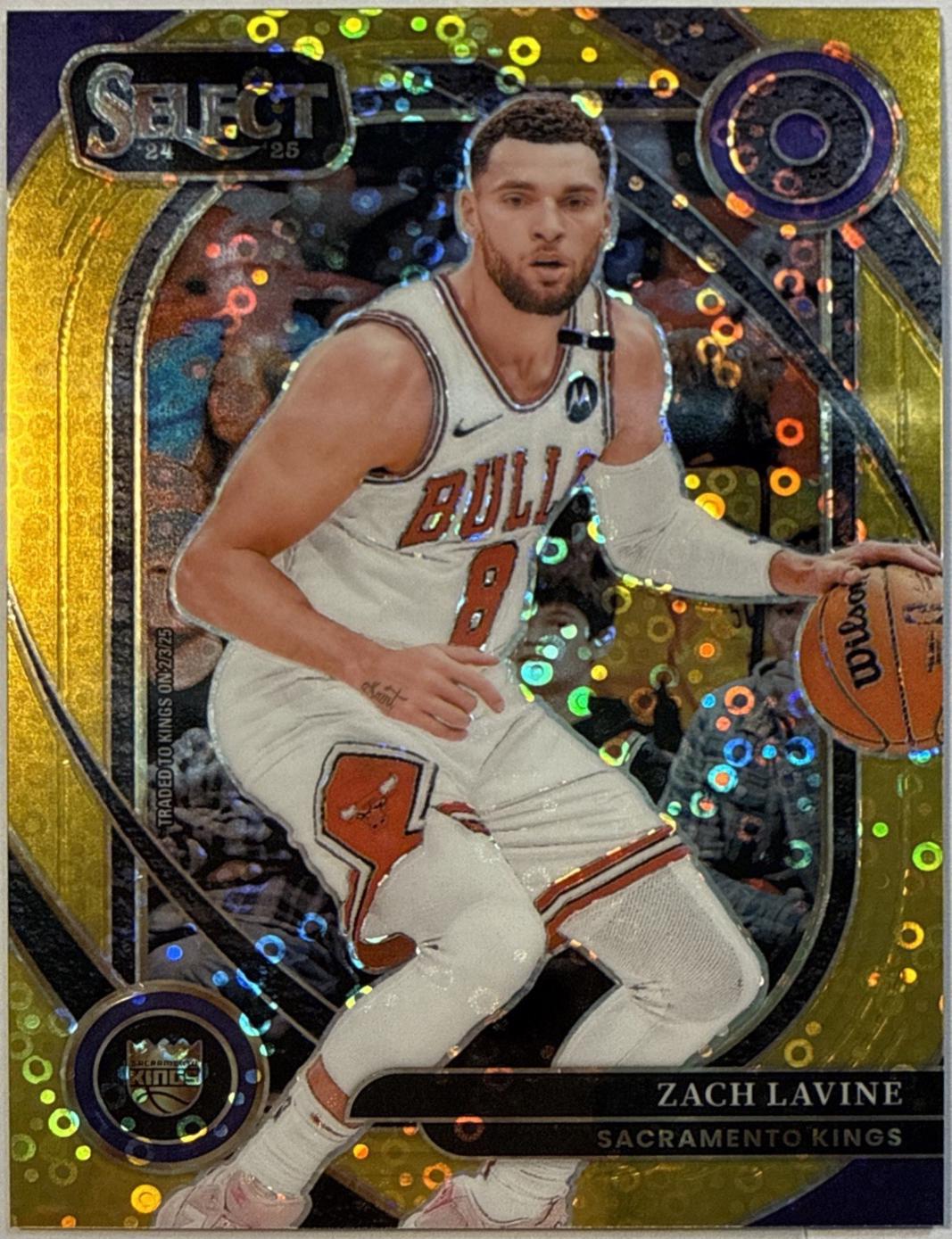 Zach LaVine [Gold Disco Prizm] #249