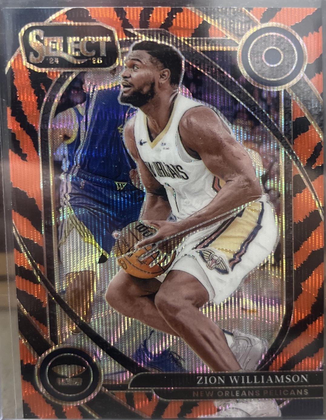 Zion Williamson [Tiger Prizm] #258