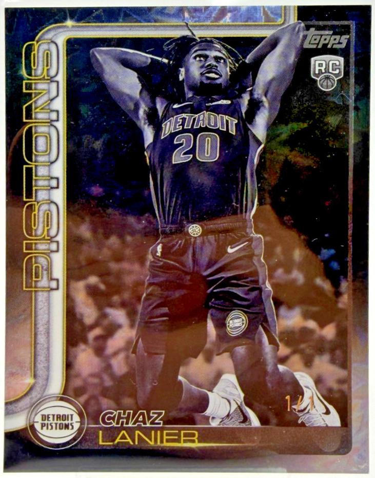 Chaz Lanier [Holo Platinum Foil] #238