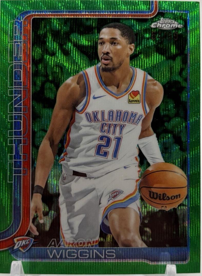 Aaron Wiggins [Green Refractor] #196