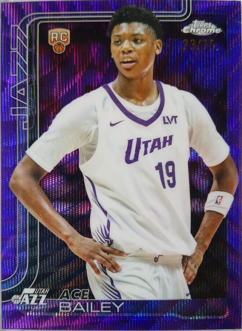 Ace Bailey [Purple Wave Refractor] #255