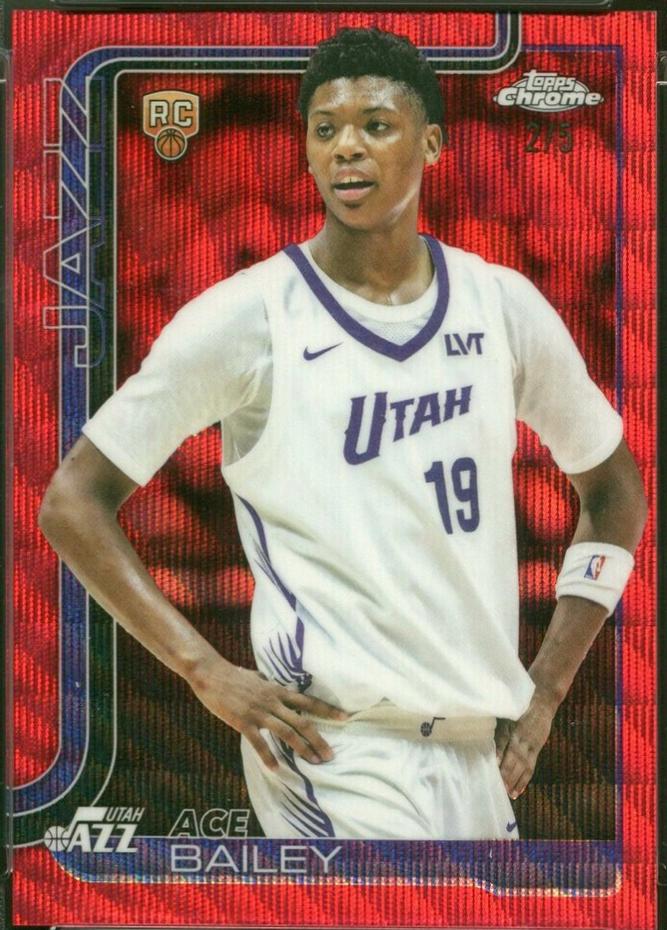 Ace Bailey [Red Wave Refractor] #255
