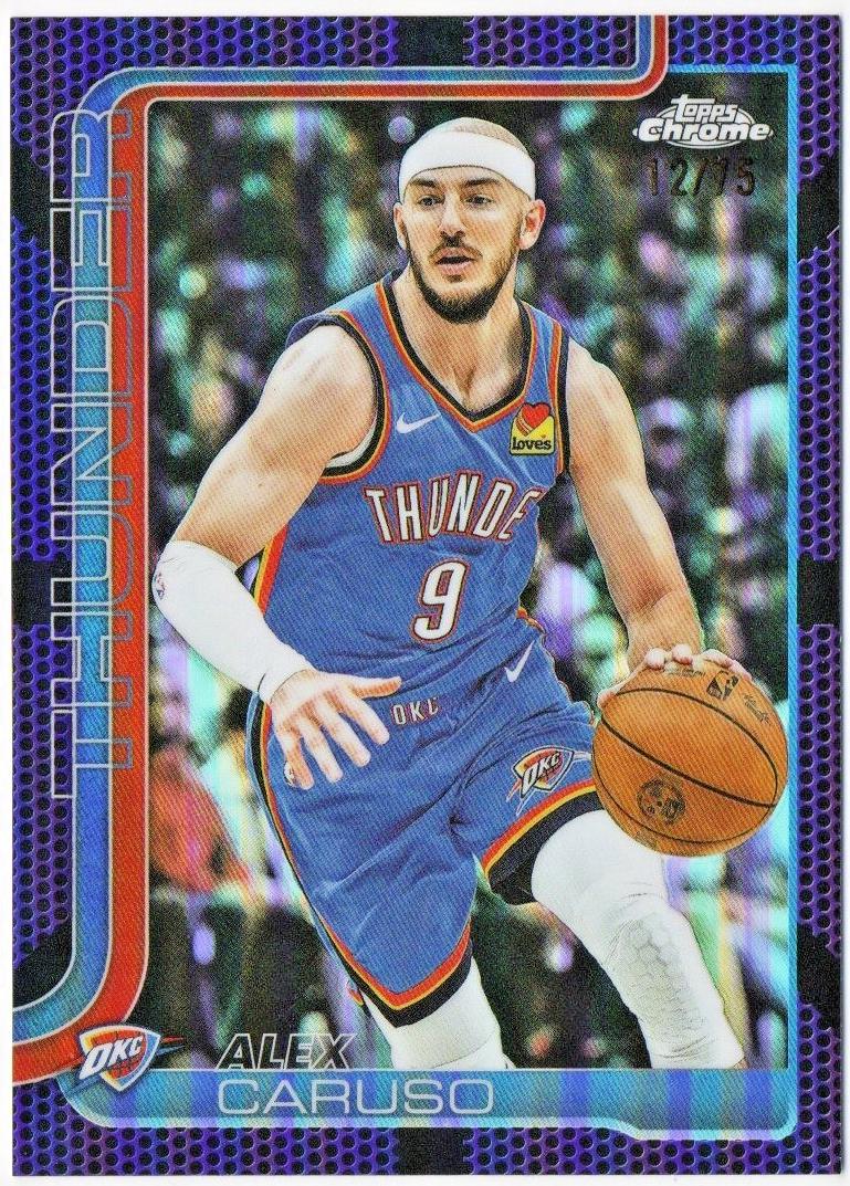 Alex Caruso [Purple Basketball Refractor] #170