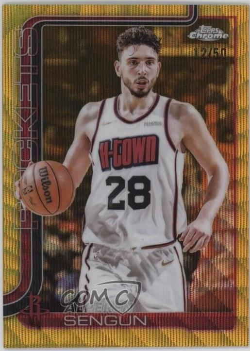Alperen Sengun [Gold Wave Refractor] #98