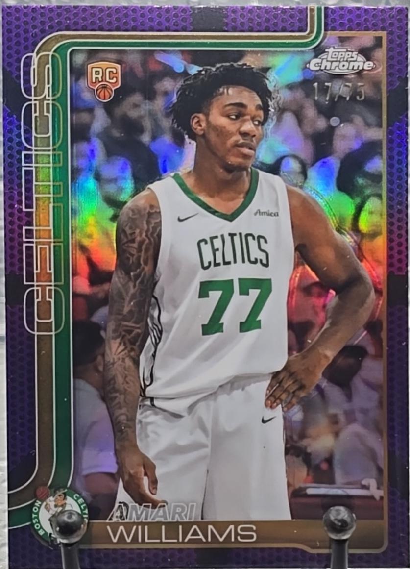 Amari Williams [Purple Basketball Refractor] #297