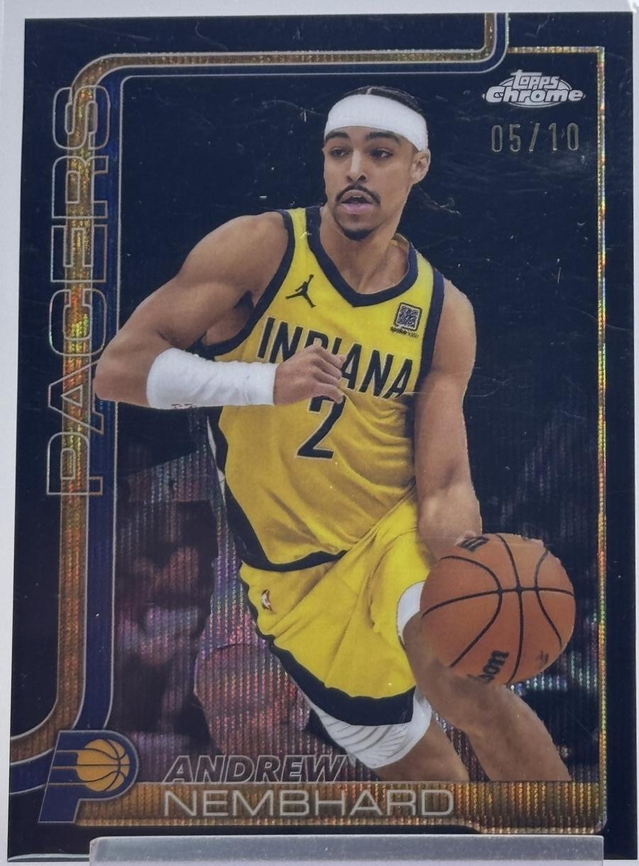 Andrew Nembhard [Black Wave Refractor] #97