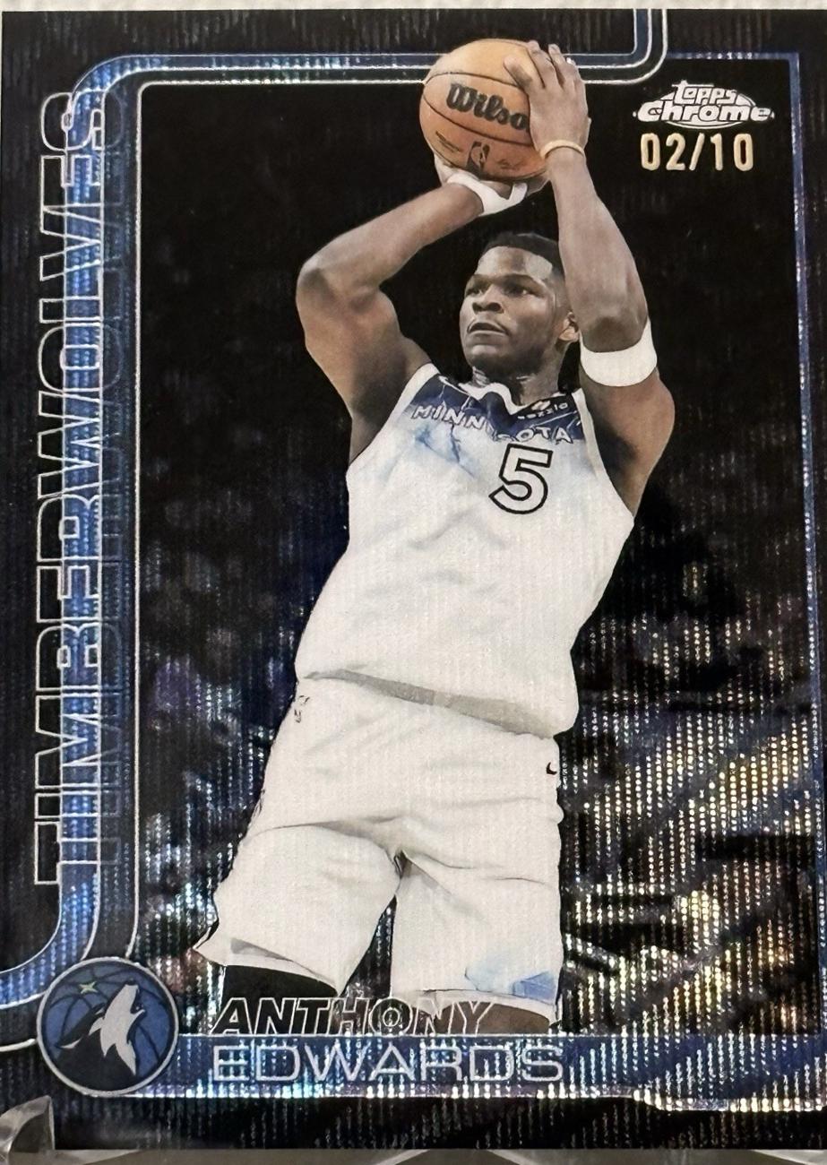 Anthony Edwards [Black Wave Refractor] #151