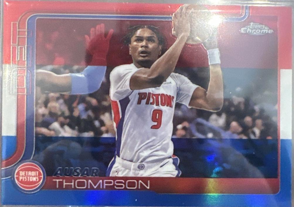 Ausar Thompson [Blue Basketball Refractor] #64