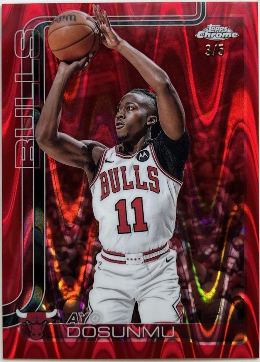 Ayo Dosunmu [RayWave Red Refractor] #95