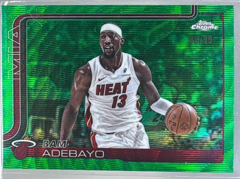 Bam Adebayo [Green Wave Refractor] #138