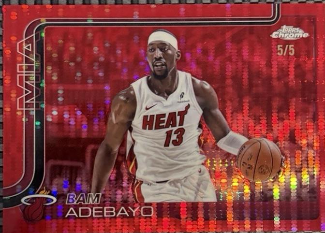 Bam Adebayo [Pulsar Red Refractor] #138