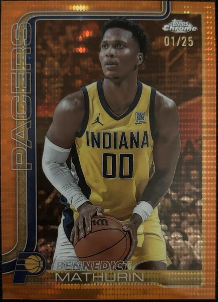 Bennedict Mathurin [Orange Wave Refractor] #93