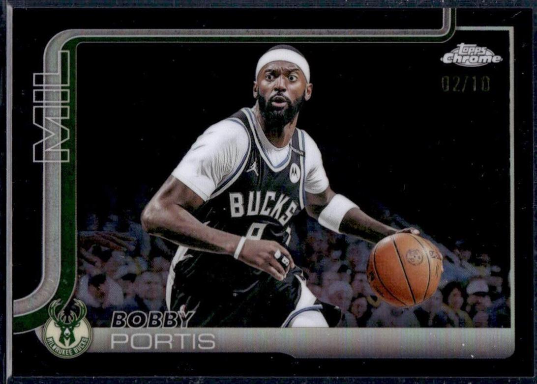 Bobby Portis [Black Refractor] #124