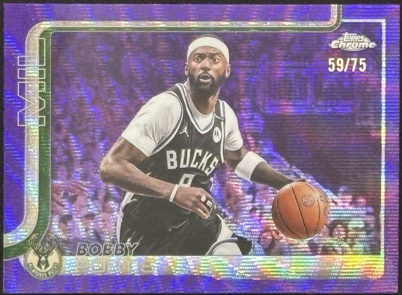 Bobby Portis [Purple Wave Refractor] #124