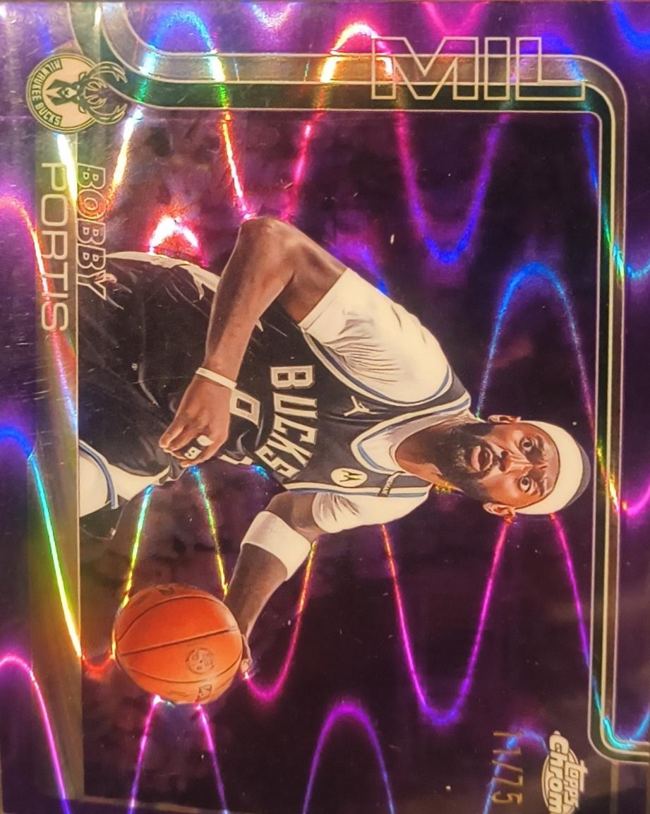 Bobby Portis [RayWave Purple Refractor] #124