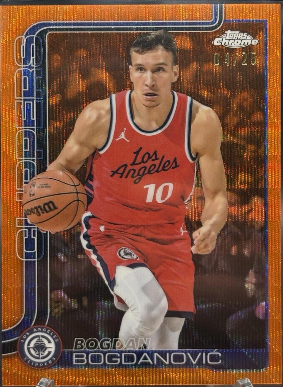 Bogdan Bogdanovic [Orange Wave Refractor] #92