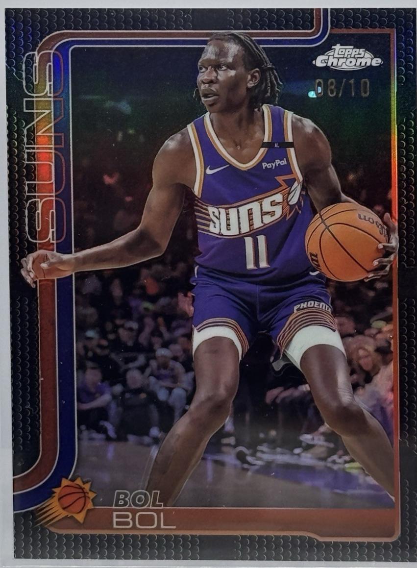 Bol Bol [Black Basketball Refractor] #164