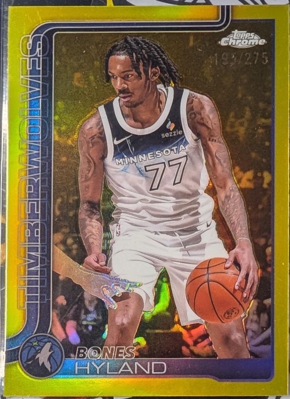 Bones Hyland [Gold Refractor] #90