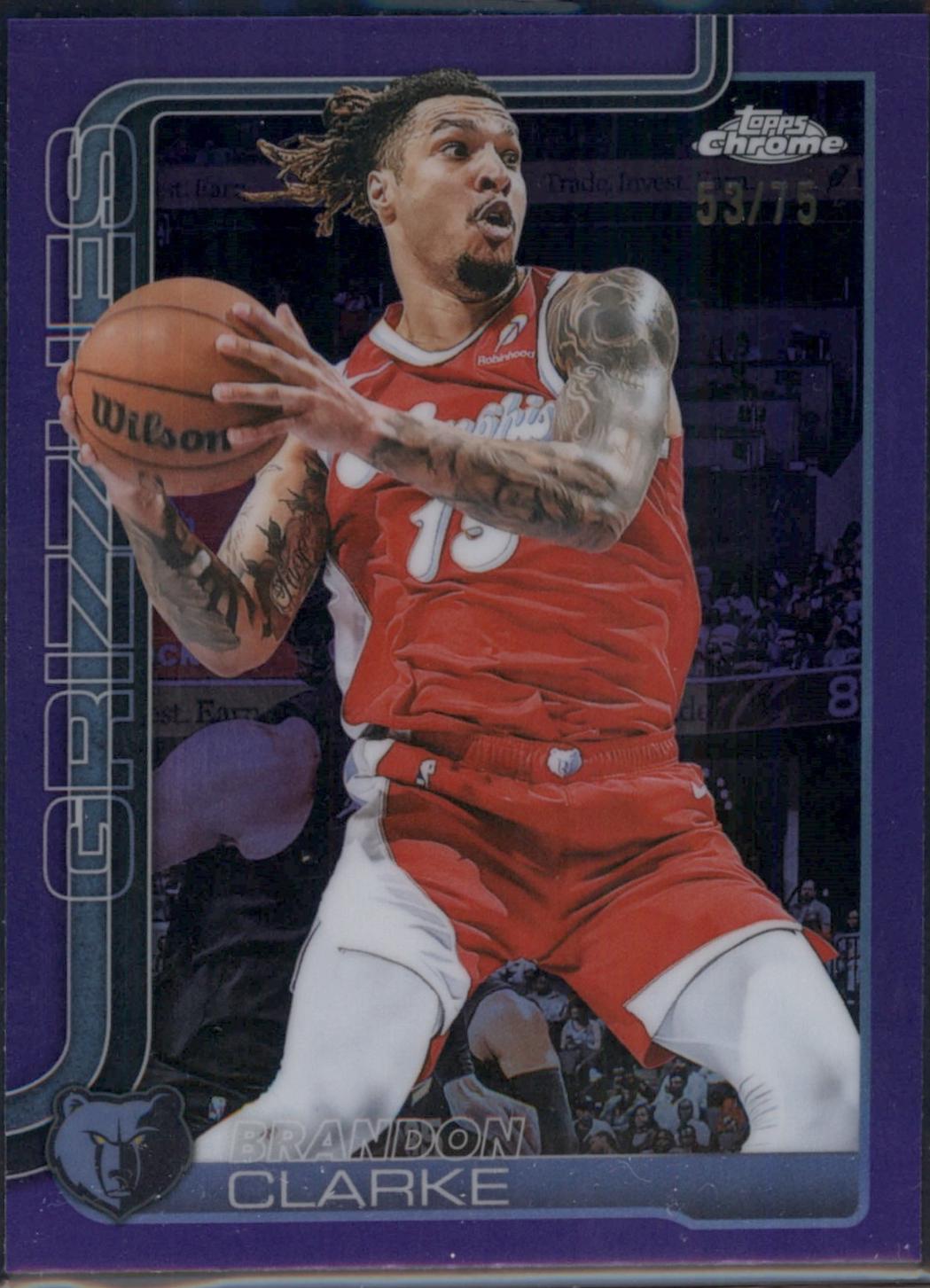 Brandon Clarke [Purple Refractor] #133