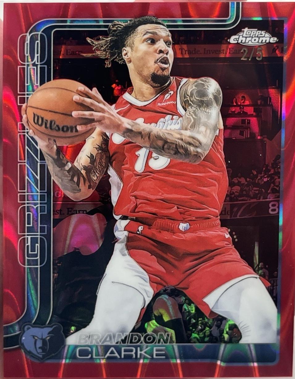 Brandon Clarke [Red Refractor] #133