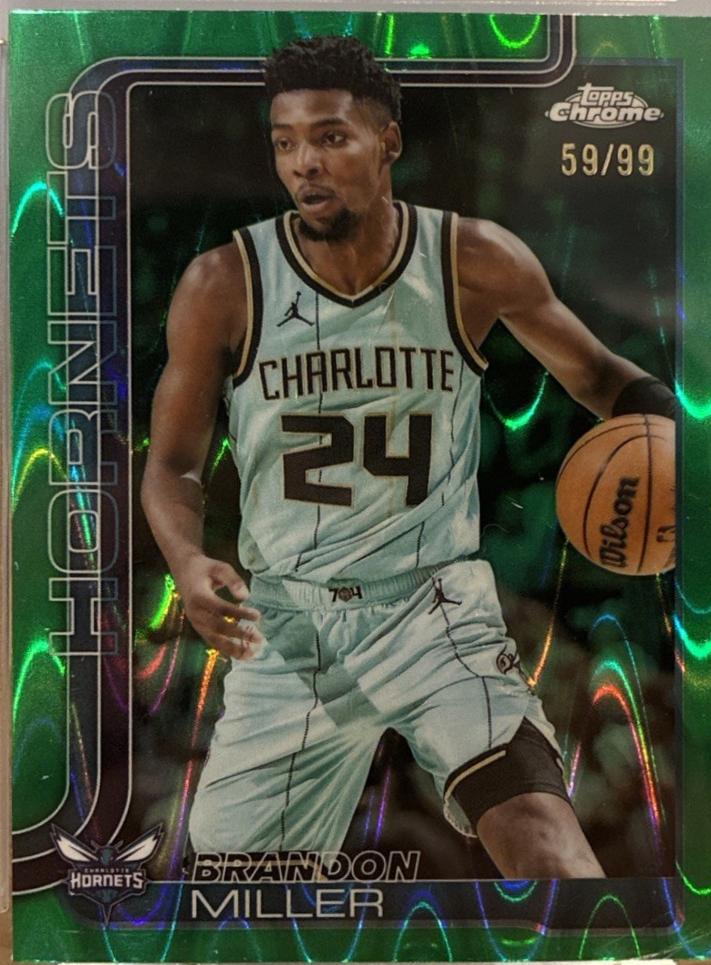 Brandon Miller [RayWave Green Refractor] #89