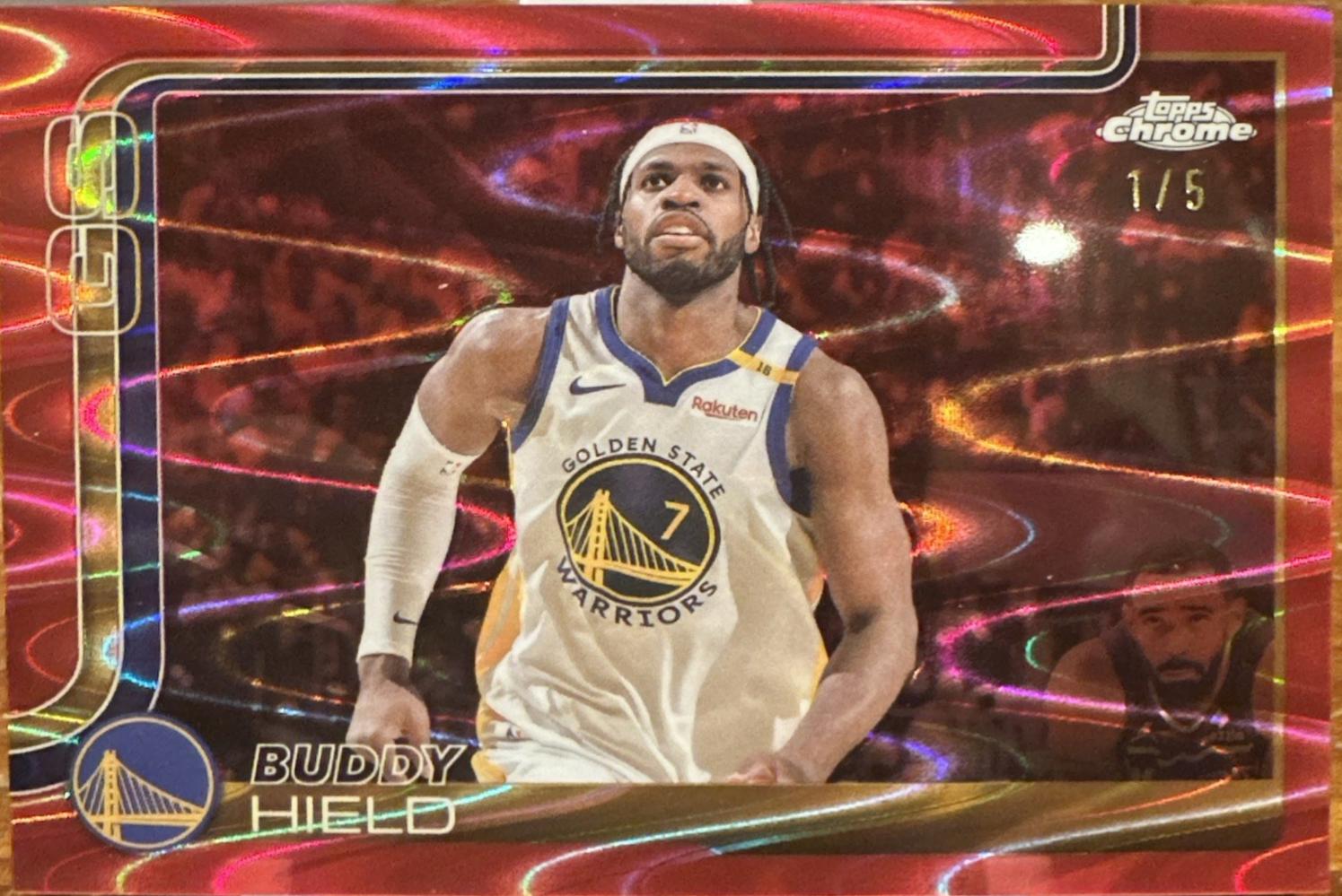 Buddy Hield [Red Wave Refractor] #215