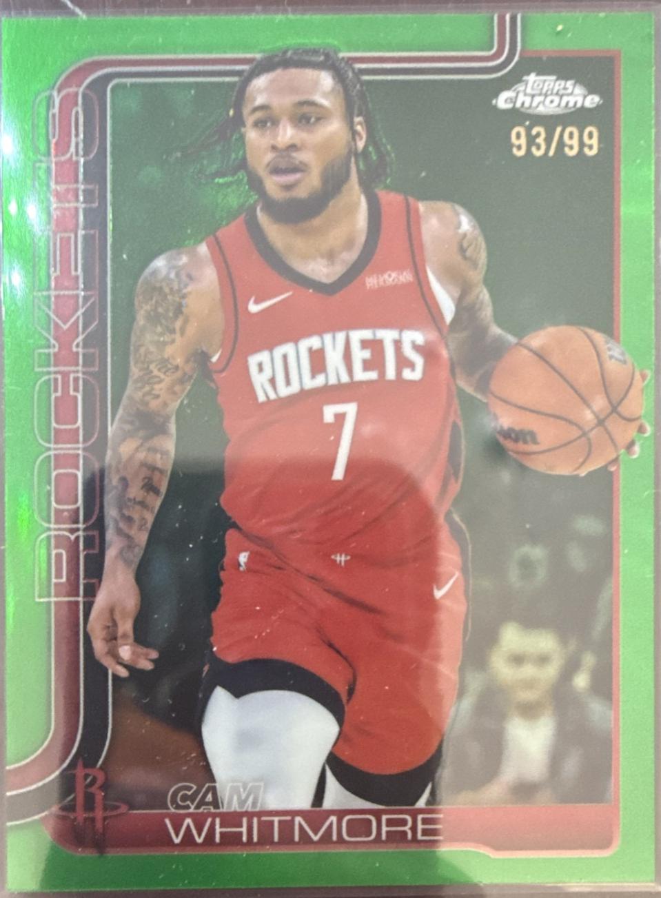 Cam Whitmore [Green Basketball Refractor] #86