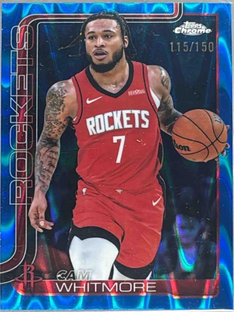 Cam Whitmore [RayWave Blue Refractor] #86