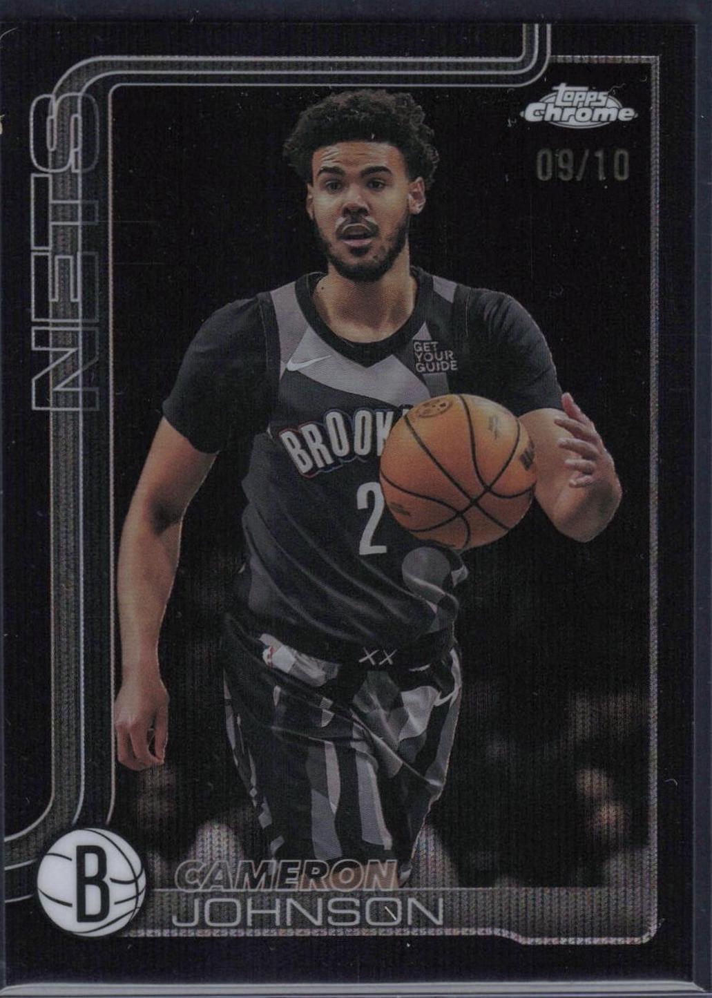 Cameron Johnson [Black Refractor] #84