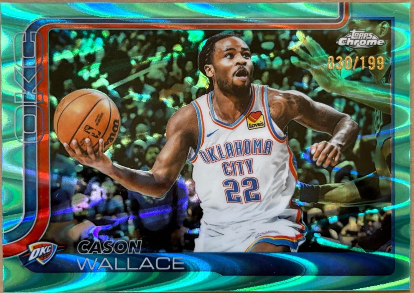Cason Wallace [RayWave Aqua Refractor] #191