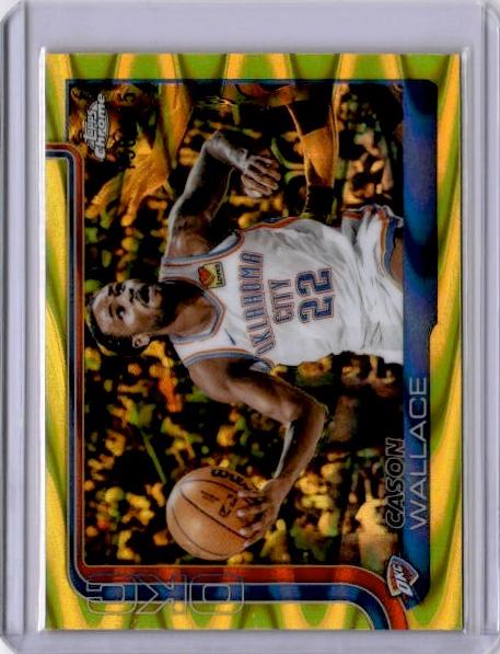 Cason Wallace [RayWave Yellow Refractor] #191