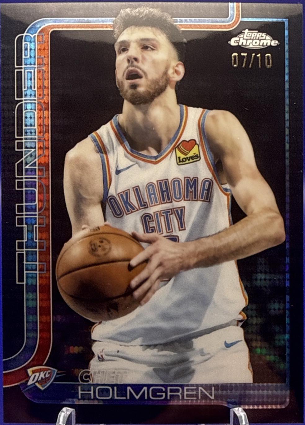 Chet Holmgren [Pulsar Black Refractor] #134