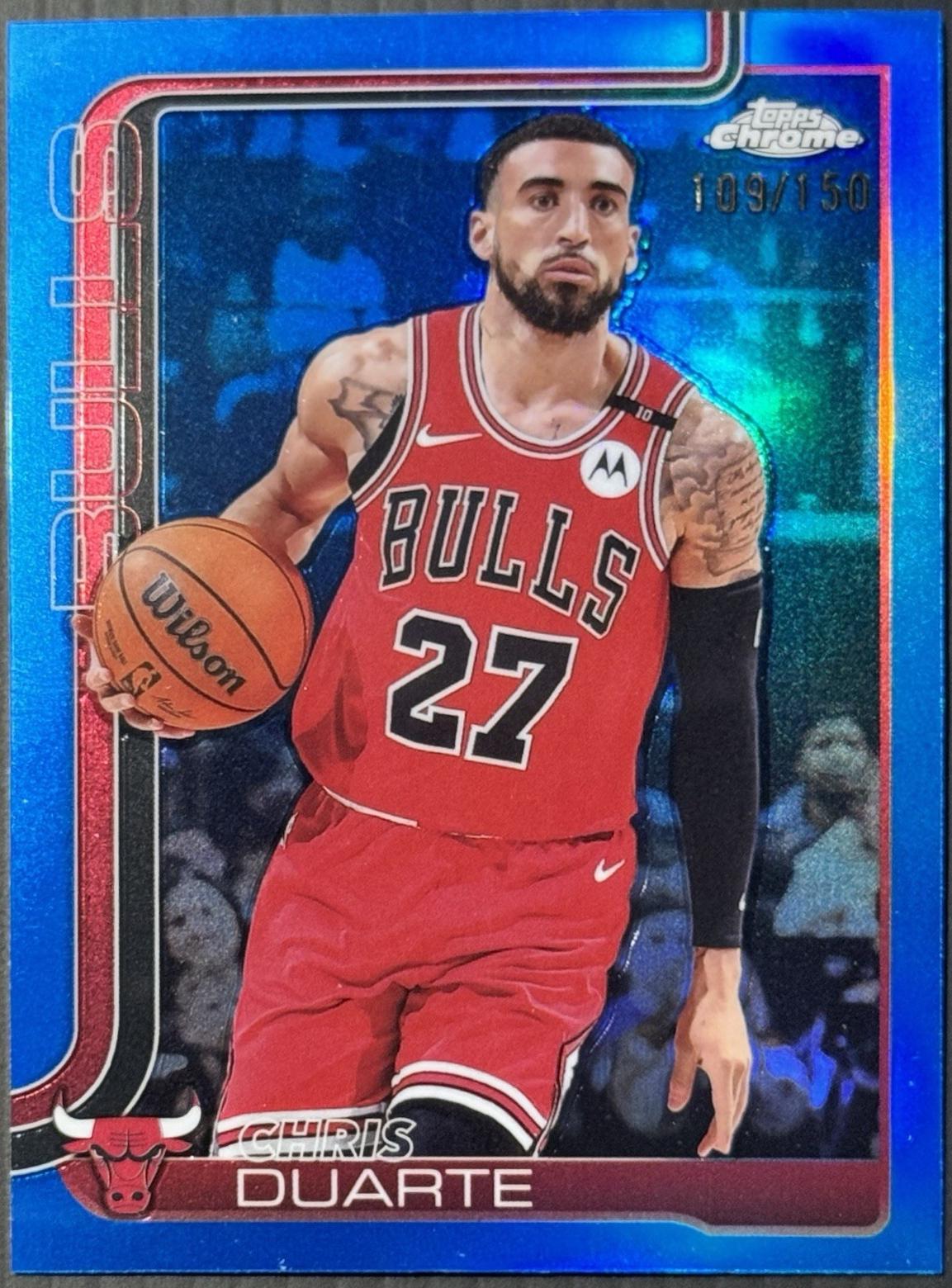 Chris Duarte [Blue Refractor] #83