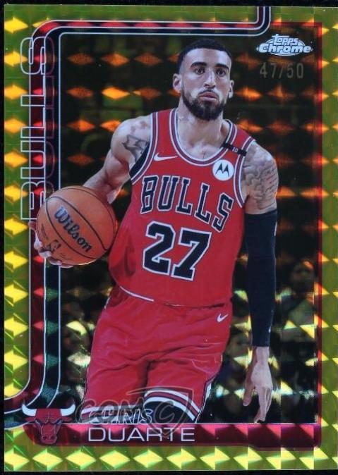 Chris Duarte [Gold Geometric Refractor] #83